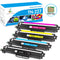 TRUE IMAGE Compatible Toner Cartridge for Brother TN 227 TN227 TN-227 TN227BK TN223 TN-223BK MFC-L3750CDW HL-L3210CW HL-L3290CDW HL-L3270CDW HL-L3230CDW MFC-L3710CW MFC-L3770CDW Printer Ink (4-Pack)