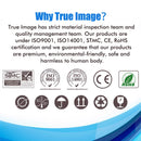 TRUE IMAGE 5-Pack Compatible Toner Cartridge for HP 202A CF500A Work with HP Color Laserjet Pro MFP M281fdw M281cdw M254dw M281fdn M254dn M254nw M281 M254 Printer Ink (Black,Cyan,Yellow,Magenta)