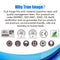 True Image Compatible Toner Cartridge Hign Yield for Canon 045 045H 045HK 045HC 045HY 045HM Work with Color imageCLASS MF634Cdw MF632Cdw LBP612Cdw Printer(Black,Cyan,Magenta,Yellow 4-Pack)