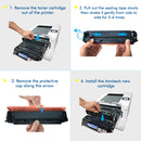 True Image Compatible Toner Cartridge Hign Yield for Canon 045 045H 045HK 045HC 045HY 045HM Work with Color imageCLASS MF634Cdw MF632Cdw LBP612Cdw Printer(Black,Cyan,Magenta,Yellow 4-Pack)