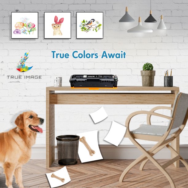 True Image Compatible Toner Cartridge Hign Yield for Canon 045 045H 045HK 045HC 045HY 045HM Work with Color imageCLASS MF634Cdw MF632Cdw LBP612Cdw Printer(Black,Cyan,Magenta,Yellow 4-Pack)