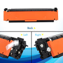 410X Toner Cartridge 4-Pack Compatible for HP 410X CF410X 410A CF410A Color Laserjet Pro MFP M477fnw M477fdw M477fdn M452dn M452nw M452dw M477 M452 M377 Printer Ink (Black Cyan Yellow Magenta)