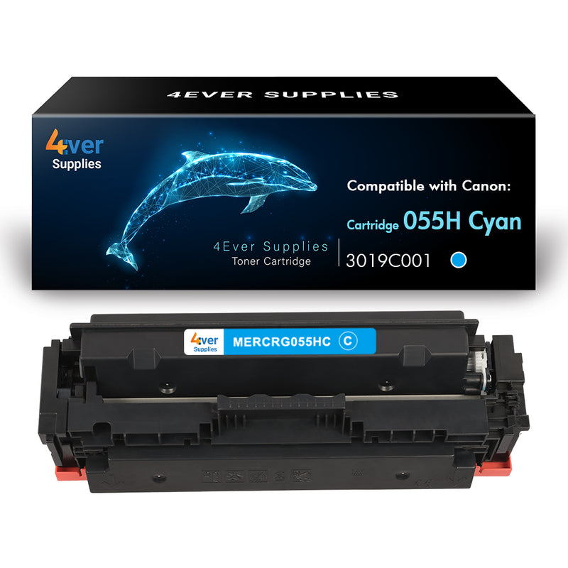 Compatible Toner Cartridge for Canon Cartridge 055H Cyan