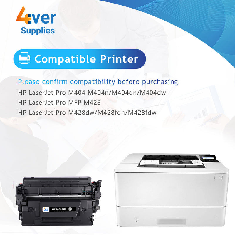 Compatible Toner Cartridge for HP CF258X (HP 58X)