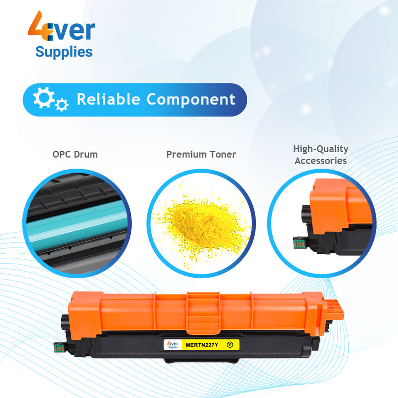 Compatible Toner Cartridge for Brother TN227Y