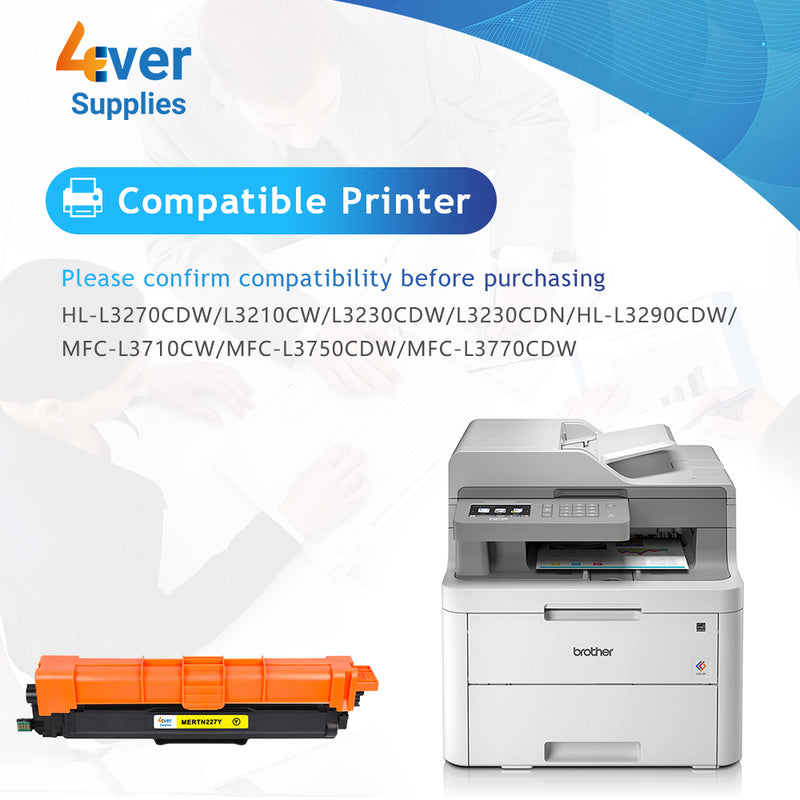 Compatible Toner Cartridge for Brother TN227Y